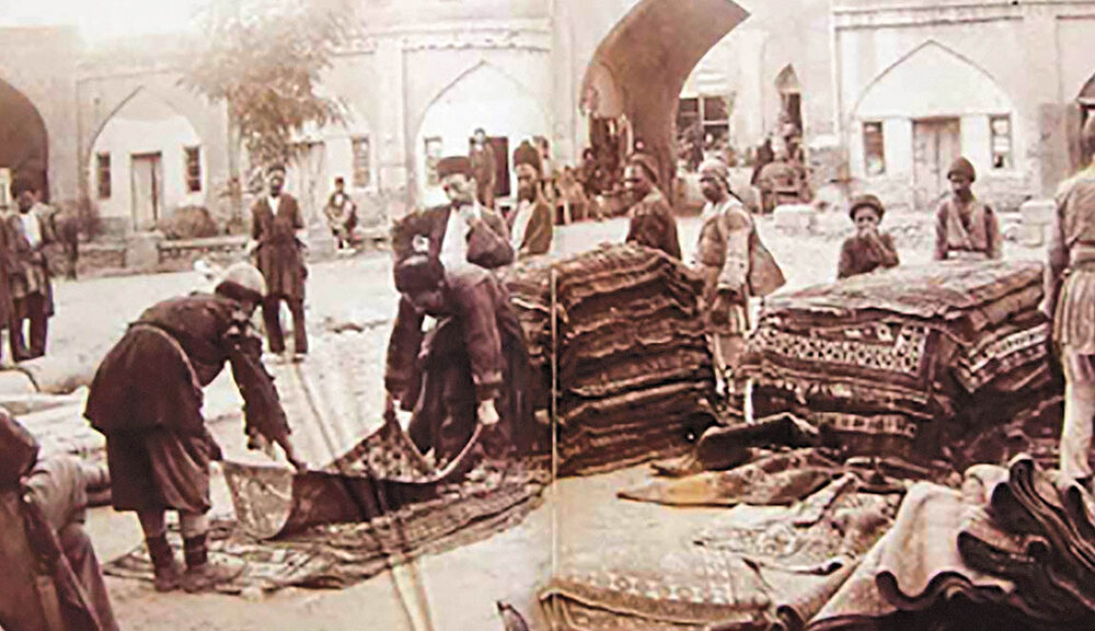 صنعت فرش ایران قبل از جنگ جهانی اول 