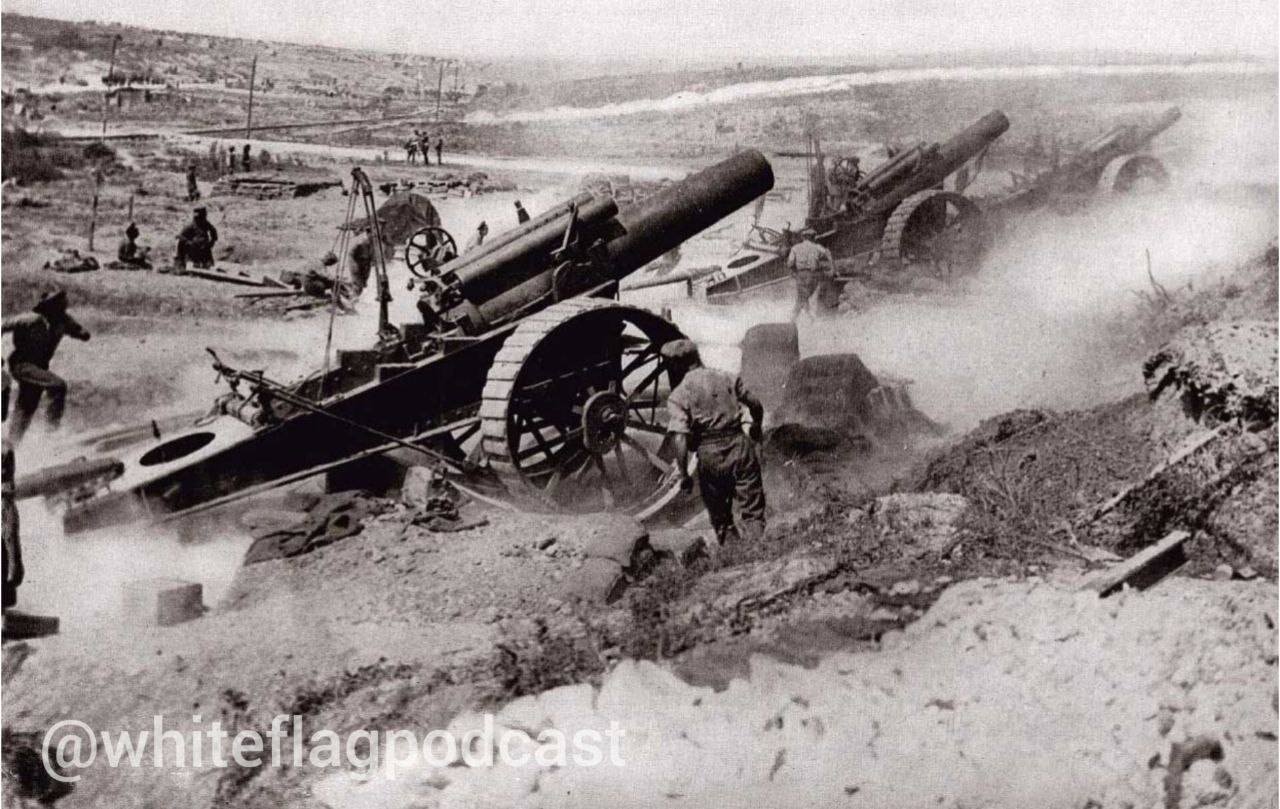 نقش توپخانه در جنگ جهانی اول