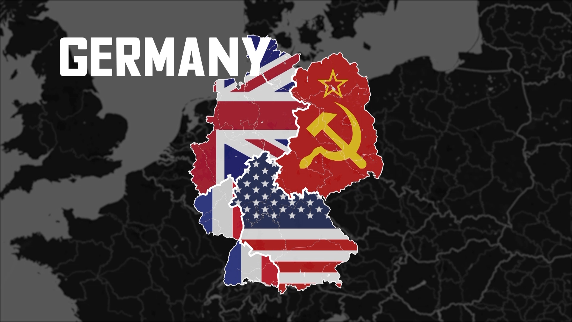 تقسیم آلمان بعد از جنگ جهانی دوم
